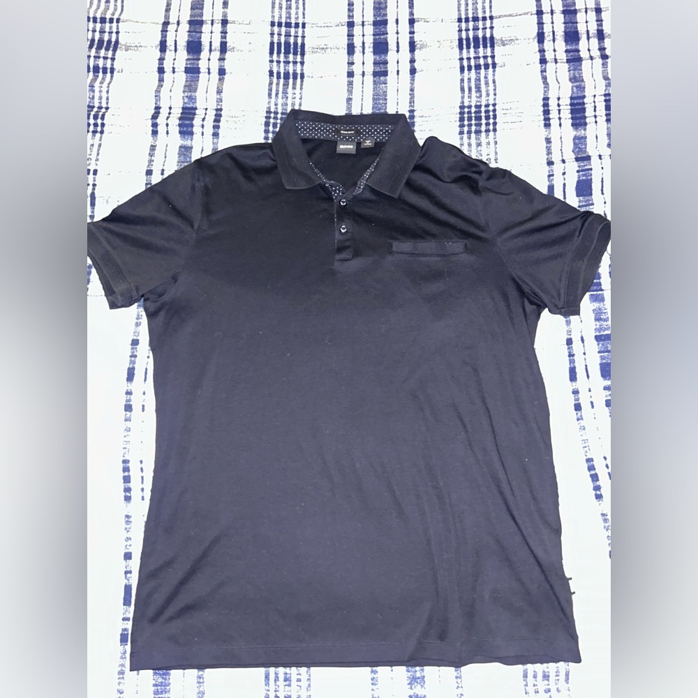 Black XL Hugo Boss polo